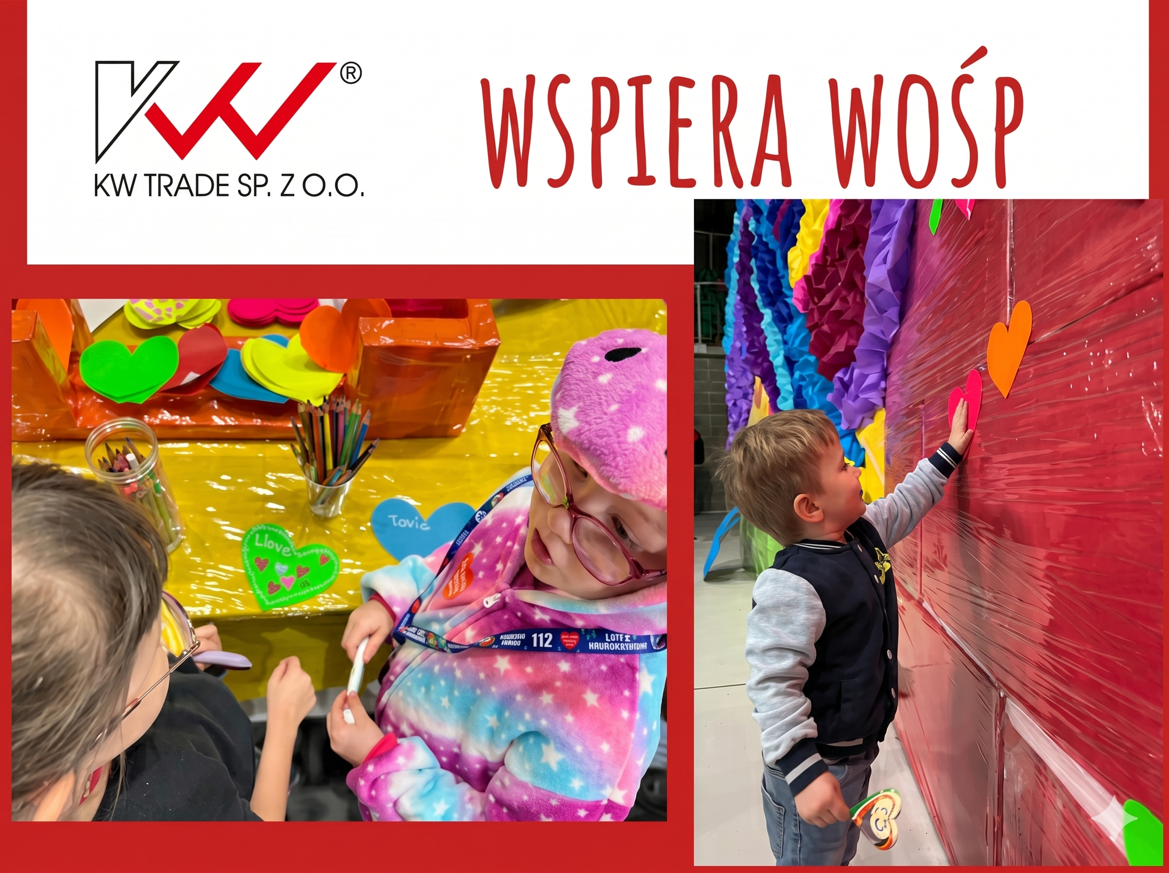 Klej AMOS i Fiorello z WOŚP – wspólna tradycja od 2010 roku!