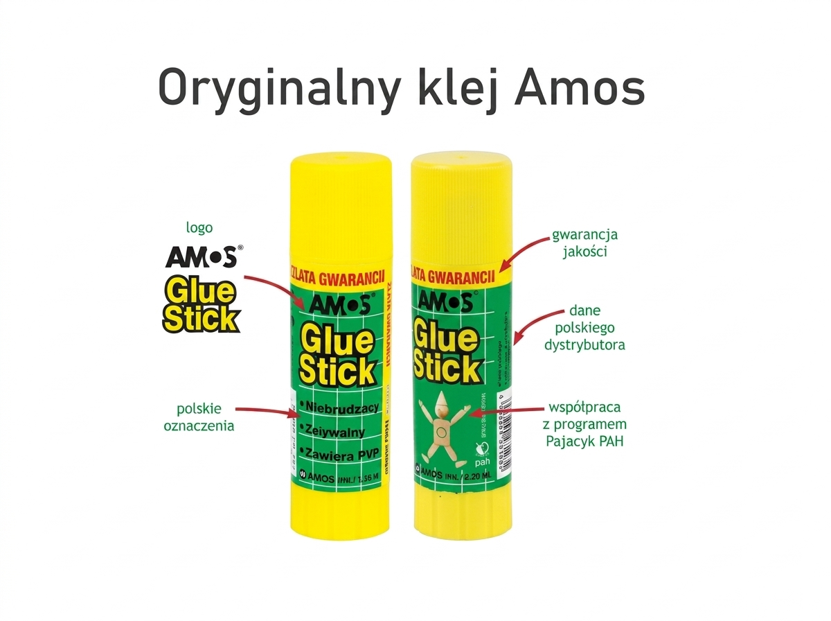 Wybieraj oryginalny klej AMOS!