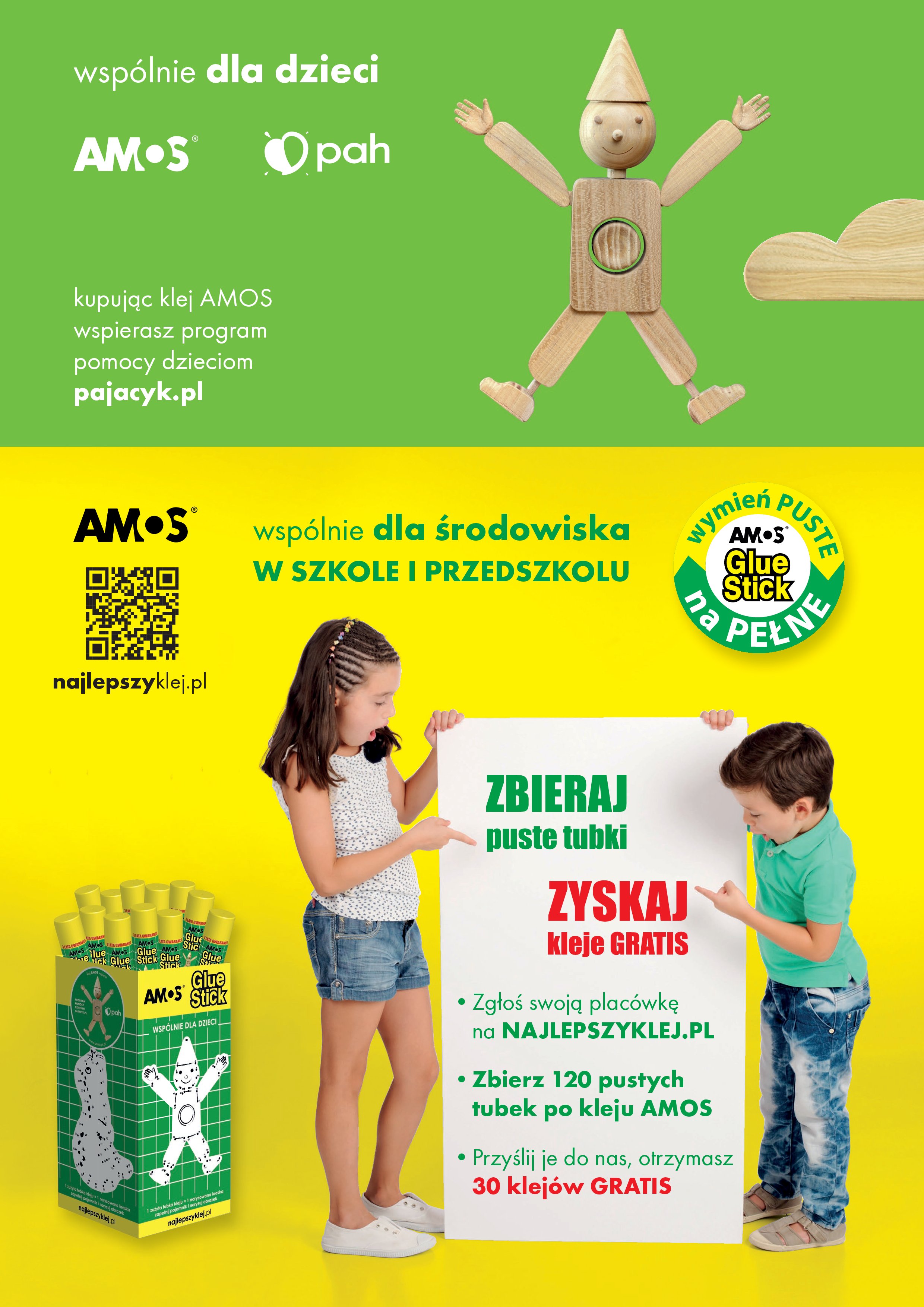 Amos zbieraj tubki